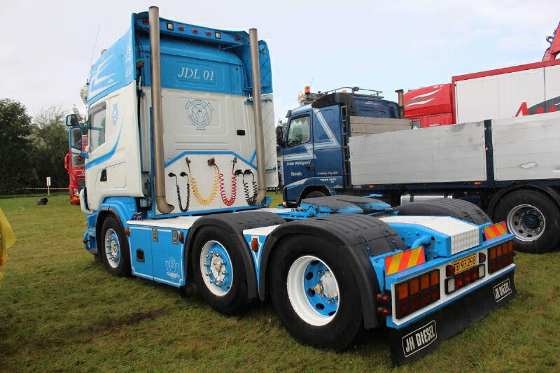 ギャラリービューアに画像をロードする, 【予約】10-12月以降発売予定Jesper D. Lauritzen SCANIA R4 TOPLINE 6X2 TWINSTEER トラック トラクタ/WSI 建設機械模型 工事車両 1/50 ミニカー