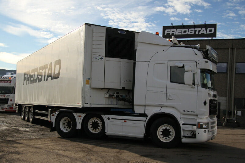 ギャラリービューアに画像をロードする, 【予約】3月以降発売予定Fredstad SCANIA STREAMLINE HIGHLINE 6X2 TWINSTEER リーファートレーラー 3軸 トラック /WSI 建設機械模型 工事車両 1/50 ミニカー