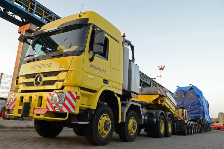 ギャラリービューアに画像をロードする, 【予約】2月以降発売予定Megatranz MERCEDES BENZ ACRTROS MP3 L 8x8 トラック /WSI 建設機械模型 工事車両 1/50 ミニカー