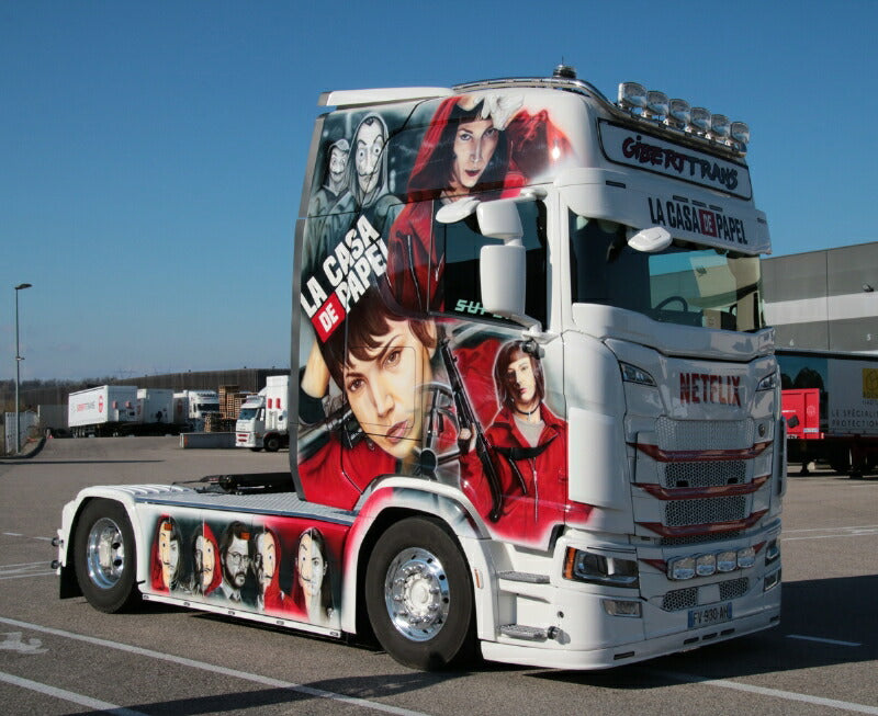 ギャラリービューアに画像をロードする, 【予約】2月以降発売予定Giberttrans SCANIA S HIGHLINE CS20H 4X2 トラック トラクタヘッド/WSI 建設機械模型 工事車両 1/50 ミニカー