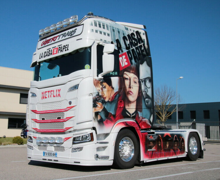 ギャラリービューアに画像をロードする, 【予約】2月以降発売予定Giberttrans SCANIA S HIGHLINE CS20H 4X2 トラック トラクタヘッド/WSI 建設機械模型 工事車両 1/50 ミニカー