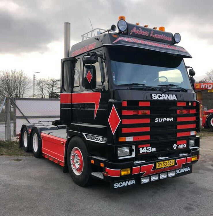 ギャラリービューアに画像をロードする, 【予約】2月以降発売予定Anders Lauritzen SCANIA 3 SERIES STREAMLINE 6X2 TAG トラック トラクタヘッド/WSI 建設機械模型 工事車両 1/50 ミニカー