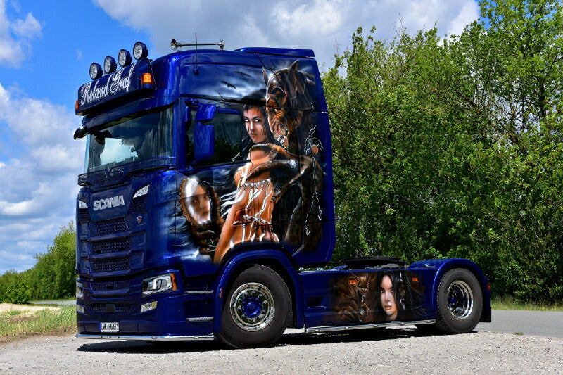 ギャラリービューアに画像をロードする, Roland Graf Scania S Highline CS20H 4x2 トラクタ / WSI 1/50 建設機械模型 工事車両