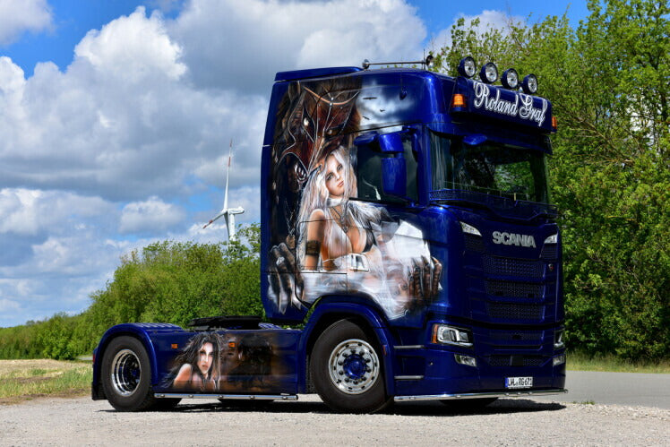 ギャラリービューアに画像をロードする, Roland Graf Scania S Highline CS20H 4x2 トラクタ / WSI 1/50 建設機械模型 工事車両