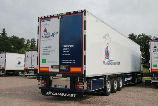 【予約】3-5月以降発売予定BAJARD ET FILS SCANIA STREAMLINE 4X2 リーファートレーラー 3軸 トラック/WSI 建設機械模型 工事車両 1/50 ミニカー