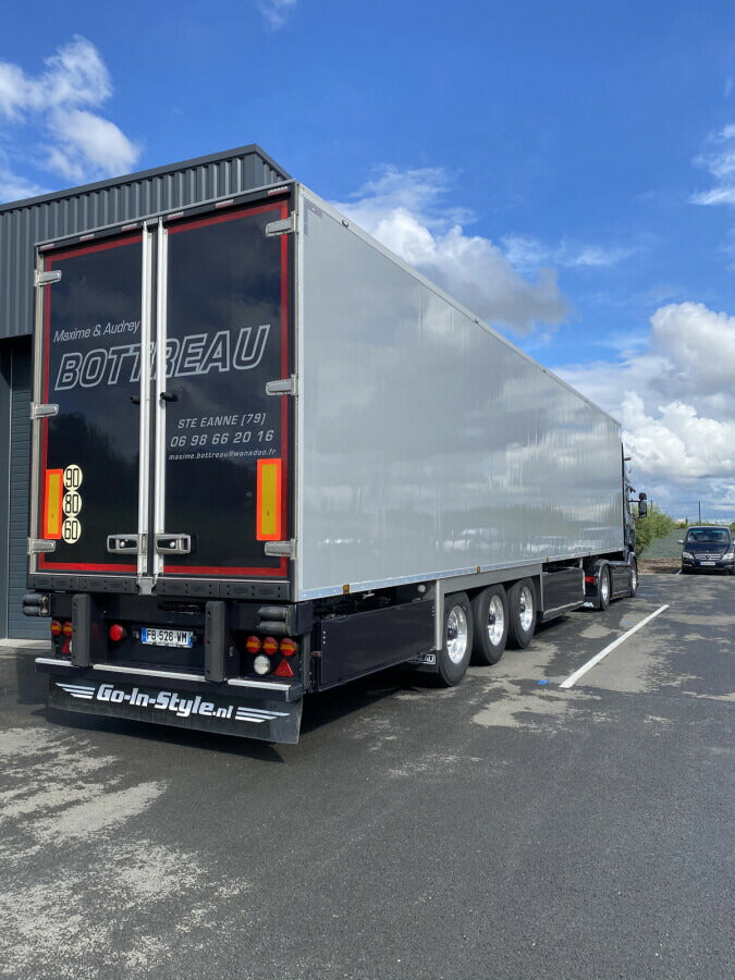 ギャラリービューアに画像をロードする, 【予約】3-5月以降発売予定TRANSPORTS BOTTREAU SCANIA STREAMLINE TOPLINE 4X2 リーファートレーラー 3軸 トラック/WSI 建設機械模型 工事車両 1/50 ミニカー