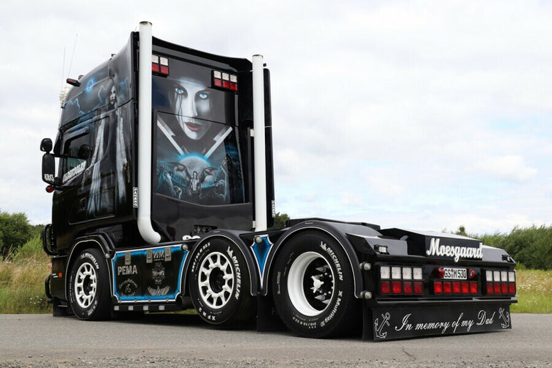 ギャラリービューアに画像をロードする, 【予約】3-5月以降発売予定MOESGAARD SCANIA R4 TOPLINE 6X2 TAG AXLE トラック トラクタヘッド/WSI 建設機械模型 工事車両 1/50 ミニカー