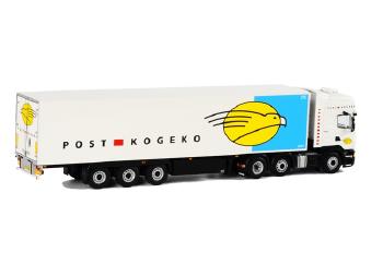 ギャラリービューアに画像をロードする, Post Kogeko SCANIAスカニア R Topline リーファートレーラー Thermoking 3軸 /WSIダブリューエスアイ 1/50 9661