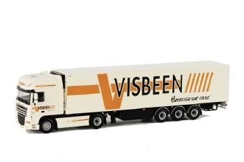 ギャラリービューアに画像をロードする, Visbeen DAF XF 105 Super Space Cab リーファートレーラー Carrier 3軸 /WSIダブリューエスアイ 1/50 9469