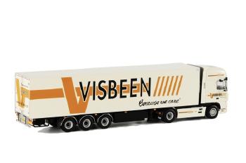ギャラリービューアに画像をロードする, Visbeen DAF XF 105 Super Space Cab リーファートレーラー Carrier 3軸 /WSIダブリューエスアイ 1/50 9469