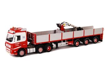 ギャラリービューアに画像をロードする, Henken ボルボ FH2 Globetrotter Brick トレーラー 3軸 /WSIダブリューエスアイ 1/50 9385