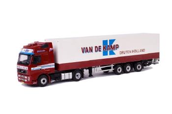ギャラリービューアに画像をロードする, Van de Kamp ボルボ FH2 Globetrotter Box トレーラー 3軸 /WSIダブリューエスアイ 1/50 9384
