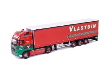 ギャラリービューアに画像をロードする, Vlastuin Lunteren ボルボ FH2 Globetrotter XL カーテンサイダー トレーラー 3軸 /WSIダブリューエスアイ 1/50 9335