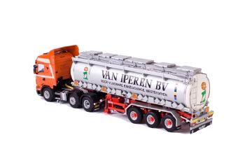ギャラリービューアに画像をロードする, Bok Transport Maasdam SCANIAスカニア R Highline タンカー トレーラー 3軸 /WSIダブリューエスアイ 1/50 9330