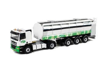 ギャラリービューアに画像をロードする, Campina DAF CF 85 Sleeper Cab Tanker Liquid Foodstuff 3軸 /WSIダブリューエスアイ 1/50 9293