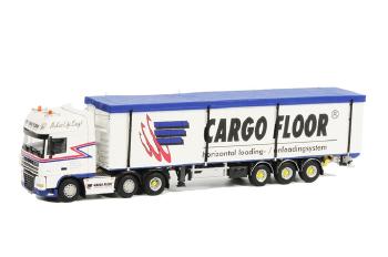 ギャラリービューアに画像をロードする, Cargo Floor DAF XF 105 Super Space Cab Cargo Floor トレーラー 3軸 /WSIダブリューエスアイ 1/50 9286