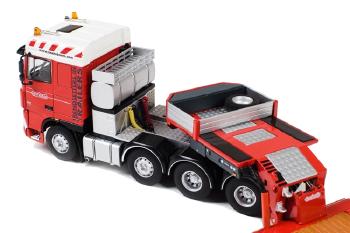 ギャラリービューアに画像をロードする, Nooteboom DAF XF 105 Space Cab 4軸低床トレーラー /WSIダブリューエスアイ 1/50 2501901