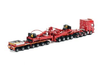 ギャラリービューアに画像をロードする, Nooteboom SCANIAスカニア R Topline メガウィンドミルトレーラー 4 + 7軸 /WSIダブリューエスアイ 1/50 3390469