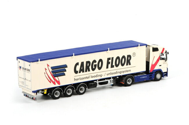 ギャラリービューアに画像をロードする, MERCEDES Actrosメルセデスアクトロス Mega Space Cargo Floor トレーラー 3軸 トレーラー 模型/WSIダブリューエスアイ 1/50 01-1022