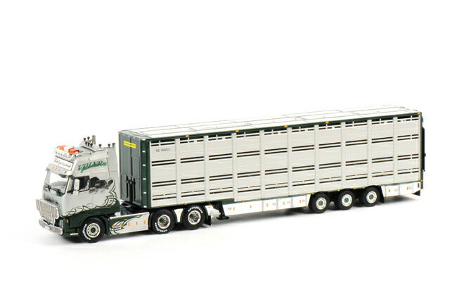 ギャラリービューアに画像をロードする, VOLVOボルボ FH2 Globetrotter XL Life Stock トレーラー 3軸 トレーラー 模型/WSIダブリューエスアイ 1/50 9866