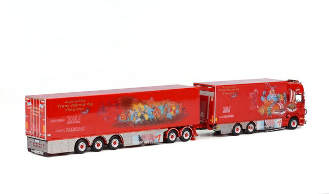 ギャラリービューアに画像をロードする, SCANIAスカニア R Topline Combi トレーラー 模型/WSIダブリューエスアイ 1/50 01-1028
