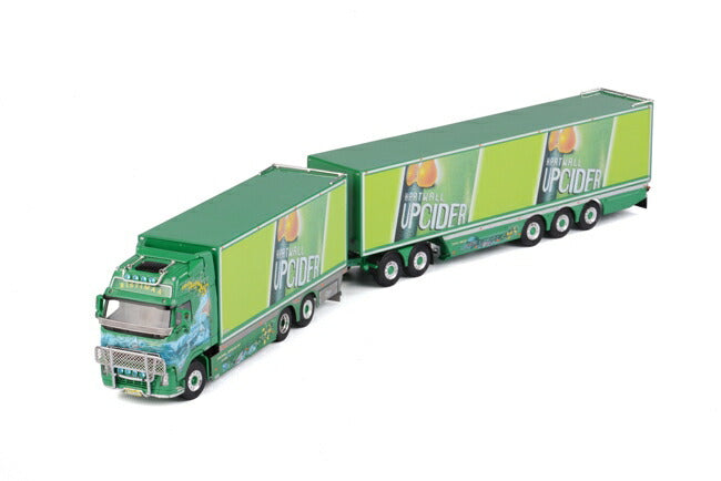 ギャラリービューアに画像をロードする, VOLVOボルボ FH2 Globetrotter XL Combi トレーラー 模型/WSIダブリューエスアイ 1/50 01-1023