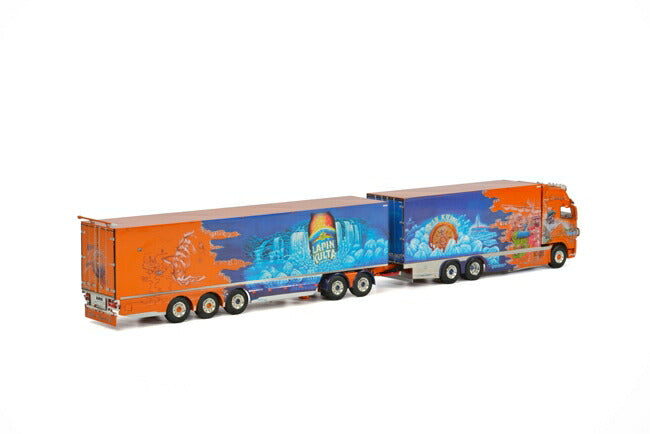 ギャラリービューアに画像をロードする, VOLVOボルボ FH2 Globetrotter XL Combi トレーラー 模型/WSIダブリューエスアイ 1/50