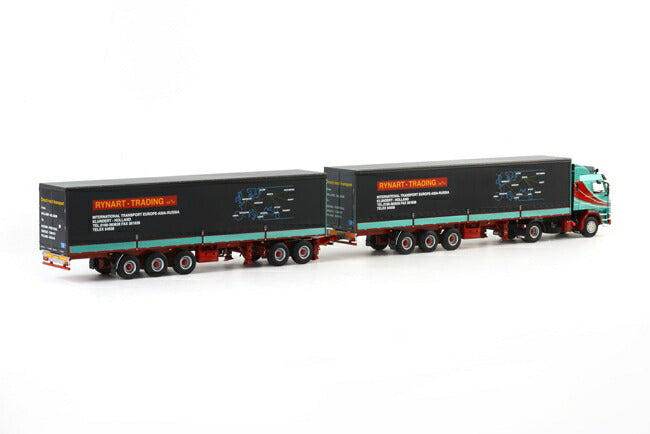ギャラリービューアに画像をロードする, SCANIAスカニア R113/R143 Tilt Trailer + dolly トレーラー 模型/WSIダブリューエスアイ 1/50 10222