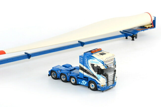 ギャラリービューアに画像をロードする, SCANIAスカニア R Topline Telesteptrailer + Wing 模型/WSIダブリューエスアイ 1/50 9867