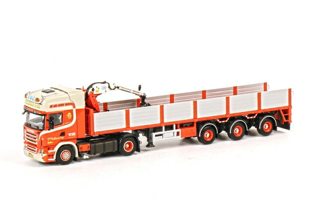 ギャラリービューアに画像をロードする, SCANIAスカニア R Highline Brick Trailer 3軸 トレーラー 模型/WSIダブリューエスアイ 1/50 9531
