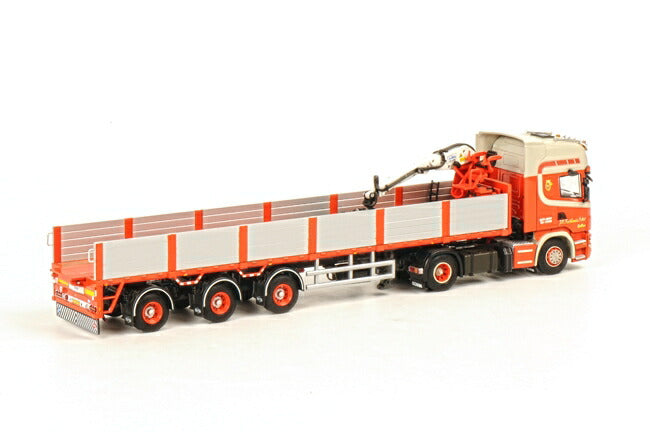 ギャラリービューアに画像をロードする, SCANIAスカニア R Highline Brick Trailer 3軸 トレーラー 模型/WSIダブリューエスアイ 1/50 9531