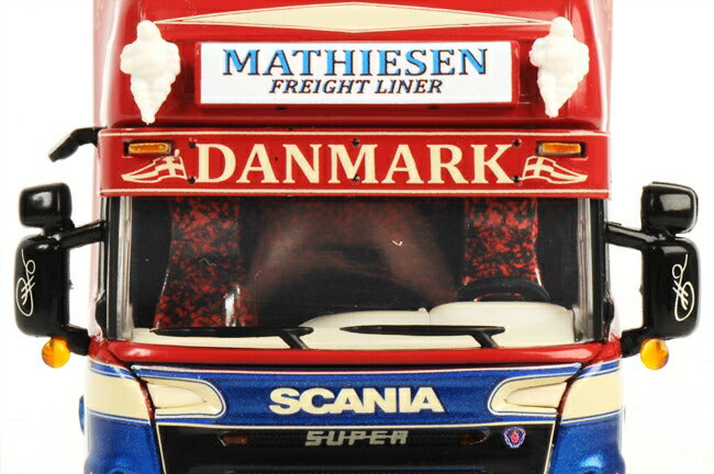 ギャラリービューアに画像をロードする, Lasse Mathiesen Scania R Topline 6x2 01-1075/WSIダブリューエスアイ 1/50 トラクタ トラック模型