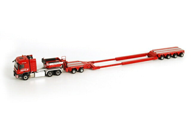 ギャラリービューアに画像をロードする, Zaugg メルセデス MP3 L 6x6 Scheuerle Intercombi 01-1099 /WSI 1/50 トレーラー 模型 建設機械