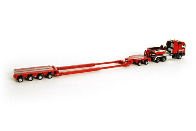 ギャラリービューアに画像をロードする, Zaugg メルセデス MP3 L 6x6 Scheuerle Intercombi 01-1099 /WSI 1/50 トレーラー 模型 建設機械