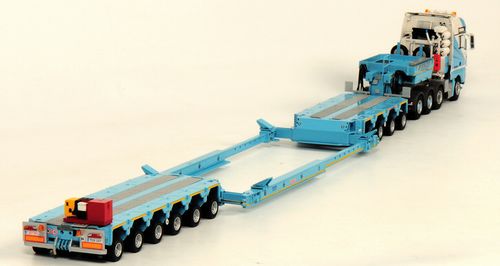 ギャラリービューアに画像をロードする, MAN TGX 8x4 Cepelludo Modular Trailer トレーラー 200台限定 /WSI 1/50 模型