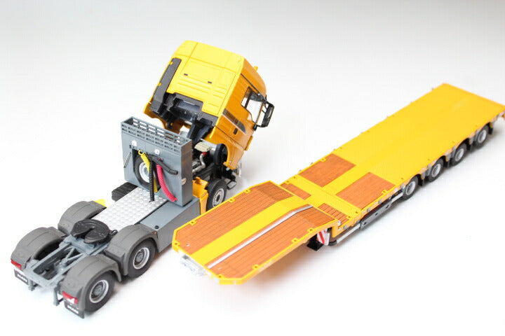 ギャラリービューアに画像をロードする, Liebherrリープヘル MAN TGX XLX 6x4 セミトレーラー /WSI 1/50 建設機械 模型