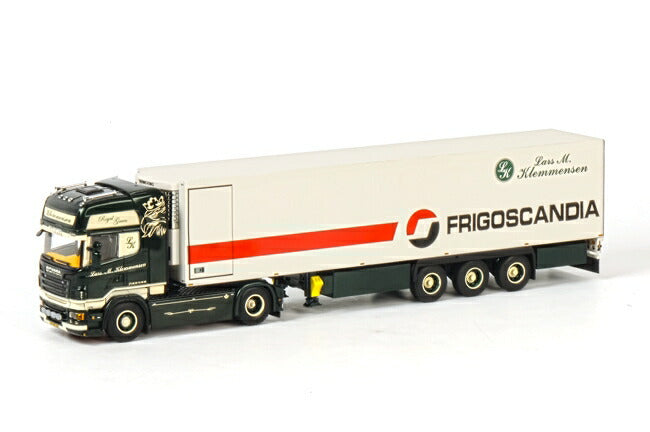 ギャラリービューアに画像をロードする, Klemmensen スカニア R Topline リーファートレーラー Thermoking /WSI 1/50 ダイキャスト 建設機械模型