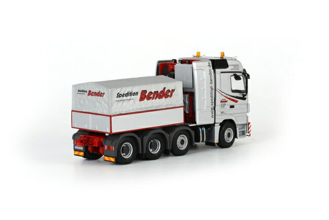 ギャラリービューアに画像をロードする, Spedition Bender MERCEDES Actrosメルセデスアクトロス Ballastbox with Cover /WSI 1/50 模型 トラック