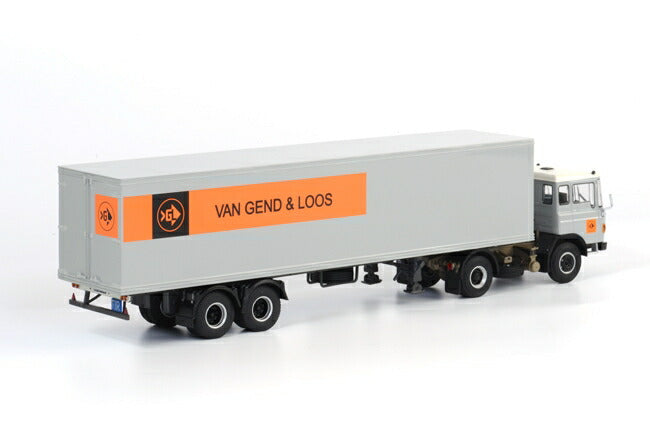 ギャラリービューアに画像をロードする, Van Gend & Loos DAF 2600 クラシックボックストレーラー /WSI 1/50 模型