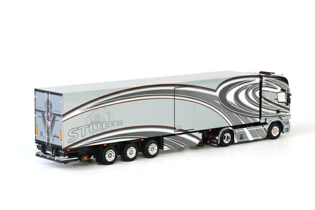 ギャラリービューアに画像をロードする, Stube Transporte SCANIAスカニア R Topline リーファートレーラー Thermoking 3軸 /WSI 1/50 模型