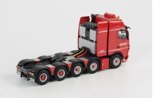 ギャラリービューアに画像をロードする, 【予約】VOLVO FH16 10X4 トラック トラクタヘッド ノーテブームレッド /WSI 1/50 模型