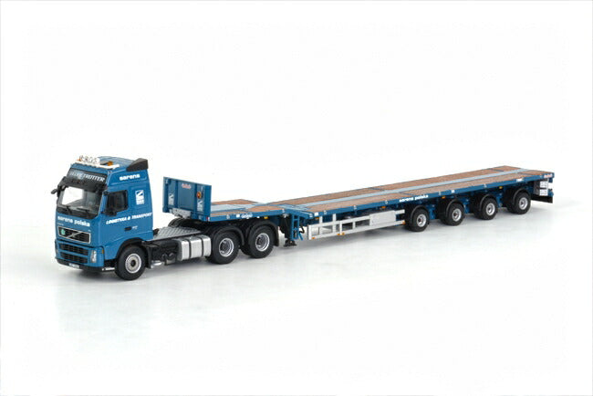 ギャラリービューアに画像をロードする, Sarens Telestep VOLVO FH2 Globetrotter Telesteptrailer /WSIダブリューエスアイ 1/50 模型