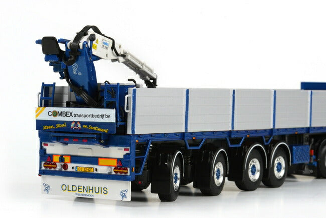 ギャラリービューアに画像をロードする, Oldenhuis VOLVO FH3 Globetrotter XXL Brick トレーラー 4軸 /WSIダブリューエスアイ 1/50 模型