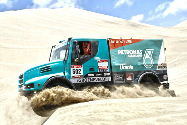 ギャラリービューアに画像をロードする, Iveco Dakarダカール 2012 Gerard de Rooy 502 /WSI 1/50 ダイキャスト 模型