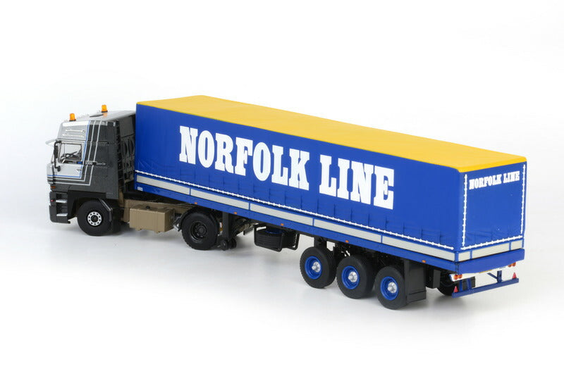ギャラリービューアに画像をロードする, Cocksdorp - Norfolk DAF 3300 Classic curtainsider /WSI 1/50 ダイキャスト 模型