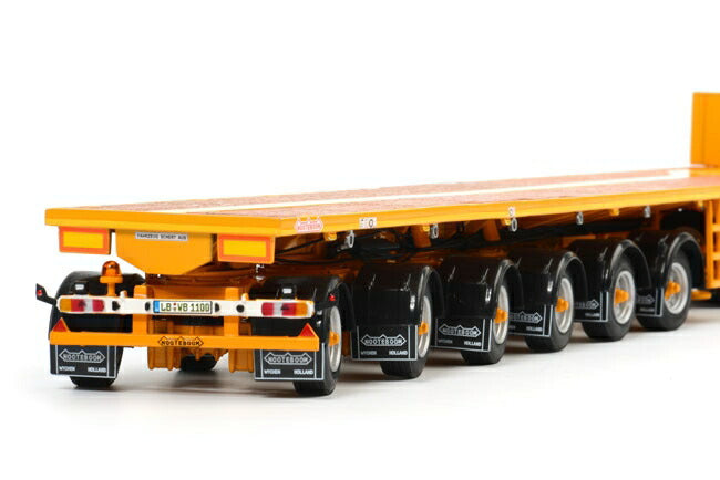 ギャラリービューアに画像をロードする, Wiesbauer MAN TGX XLX Ballast Trailer 6軸 /WSI 1/50 ダイキャスト 建設機械模型