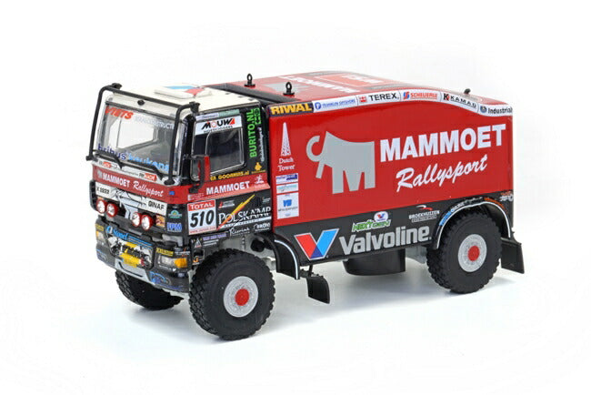 ギャラリービューアに画像をロードする, Mammoet Rally GINAF Rally Truckトラック /WSI 1/50 ダイキャスト 建設機械模型