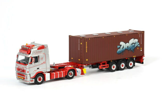ギャラリービューアに画像をロードする, Teichman VOLVOボルボ FH2 Globetrotter XL Tanker Powder Container /WSI 1/50 模型 トラック