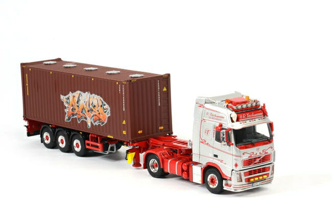 ギャラリービューアに画像をロードする, Teichman VOLVOボルボ FH2 Globetrotter XL Tanker Powder Container /WSI 1/50 模型 トラック