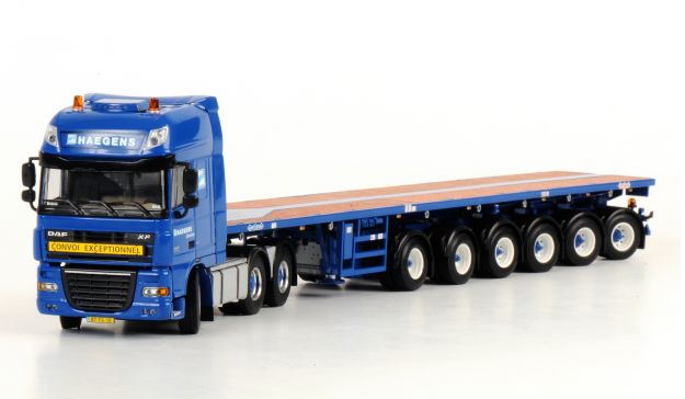 ギャラリービューアに画像をロードする, HAEGENS 6軸 バラストトレーラー + DAF XF 105 SSC 6X4 /WSI 1/50 模型